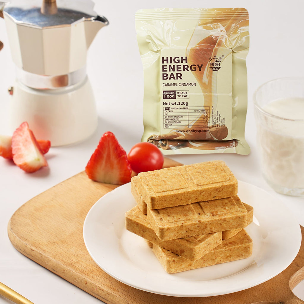 High Energy Bar (120g) Exp. Date 2045 - Caramel Cinnamon