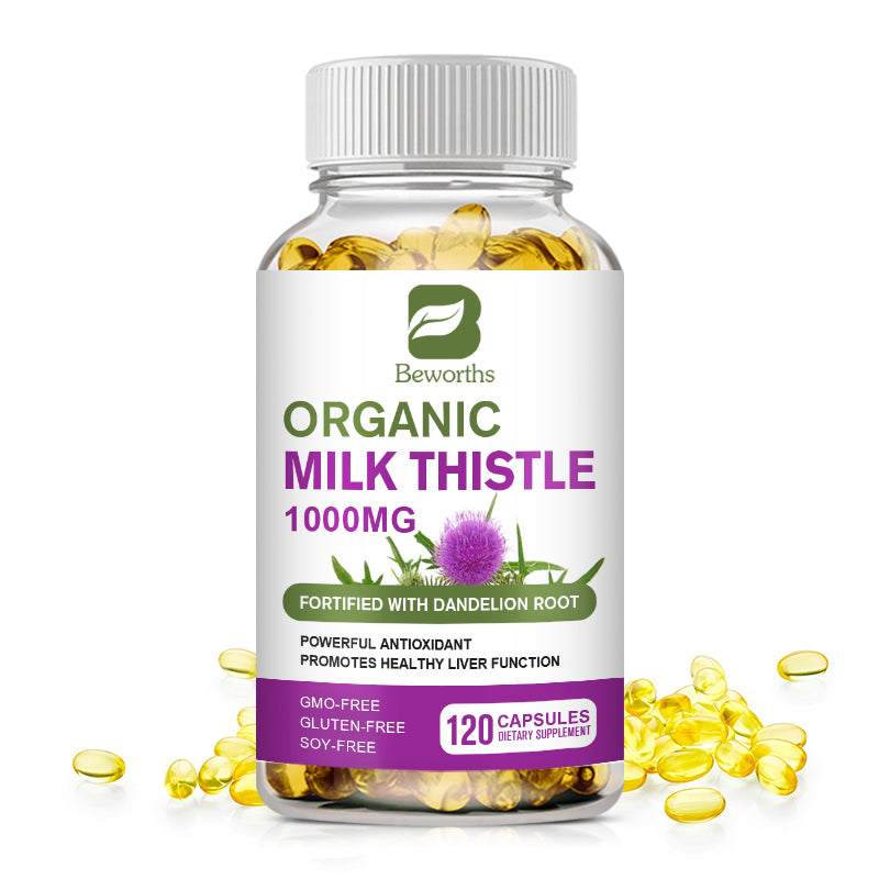 Beworths MILK THISTLE 1000mg - 30 pcs