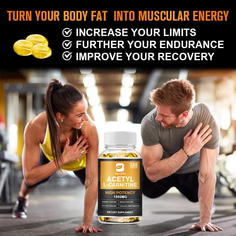 Beworths ACETYL L-CARNITINE HIGH POTENCY 1500MG - 30 pcs