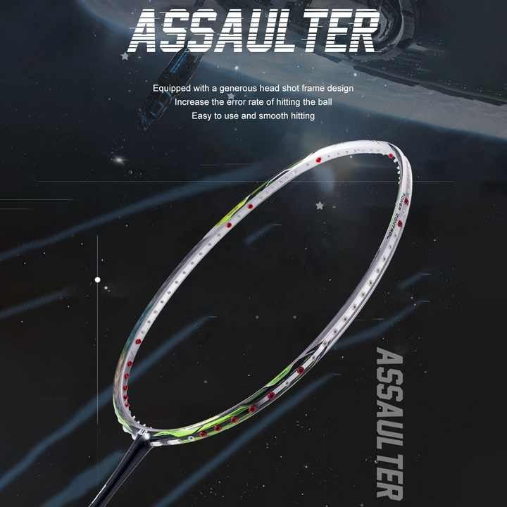 ALPSPORT TJTP 7U/G6 24-30lbs Full Carbon Fiber Badminton Racket