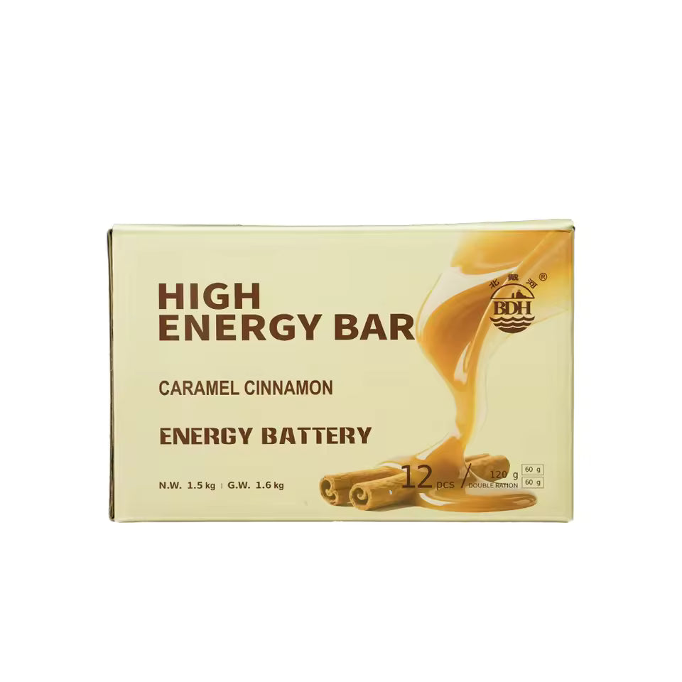 High Energy Bar (120g) Exp. Date 2045 - Caramel Cinnamon