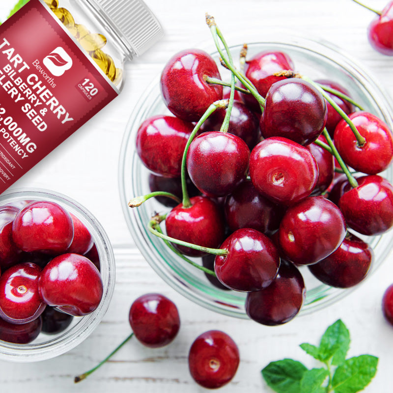 Beworths TART CHERRY BILBERRY & CELERY SEED - 30 pcs