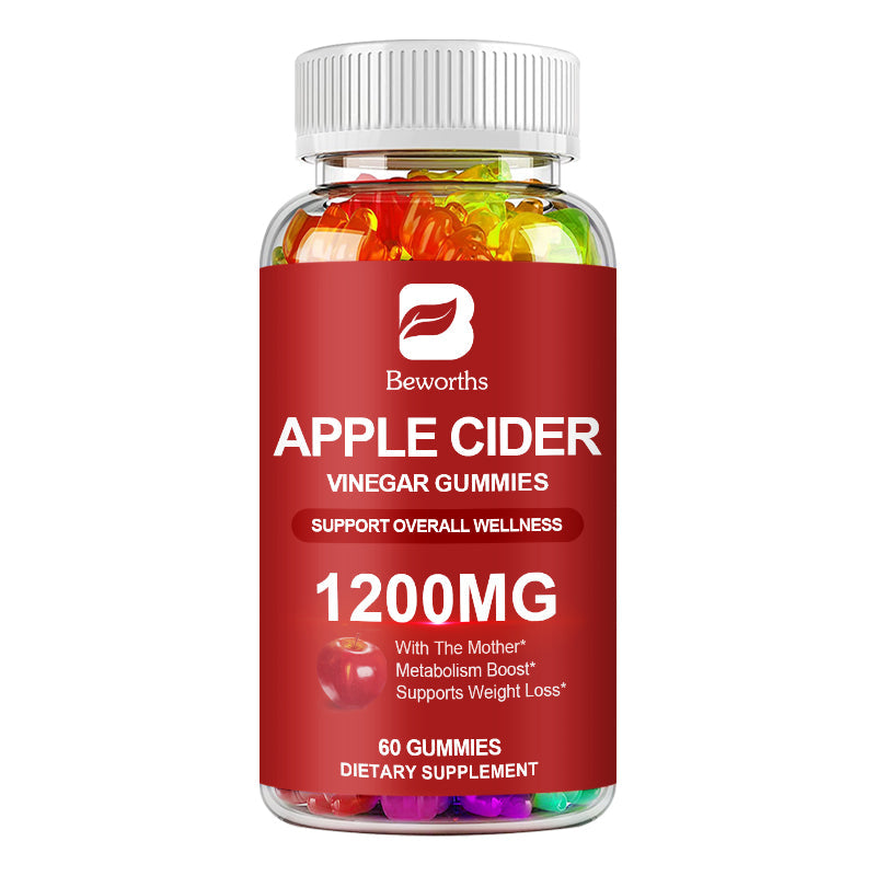 Beworths APPLE CIDER VINEGAR GUMMIES 1200mg - 10 pcs