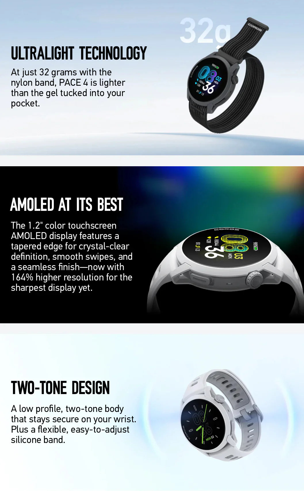 COROS PACE 4 - GPS Sport Watch