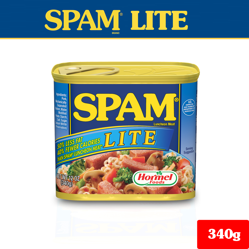 1 CASE -  SPAM® Luncheon Meat Lite (340g x12)