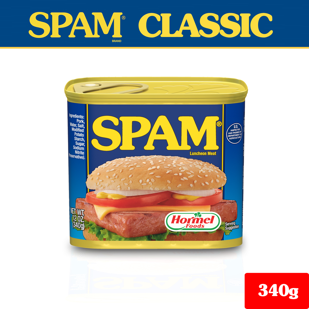 1 CASE -  SPAM® Classic Luncheon Meat (340g x 12)