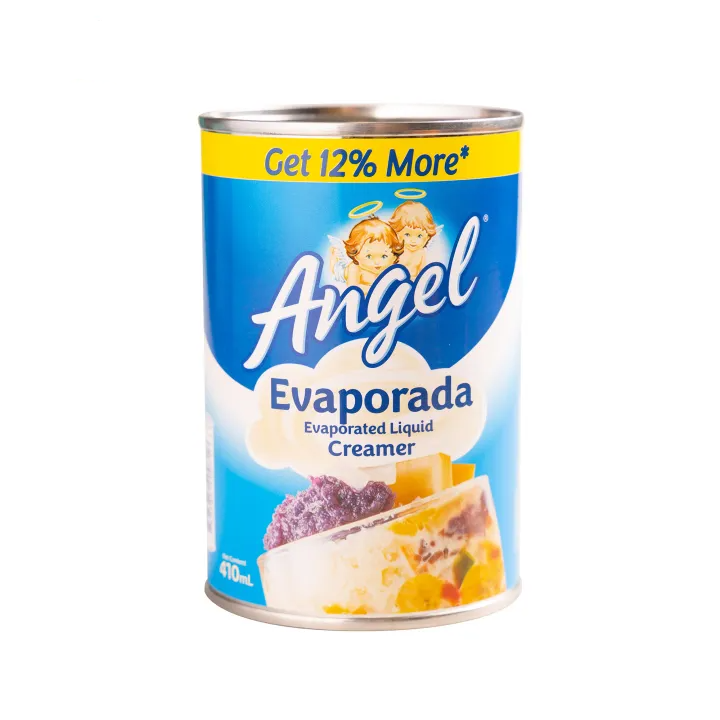 Angel EVAPORATED LIQUID CREAMER 410ml  - (Case of 48pcs)