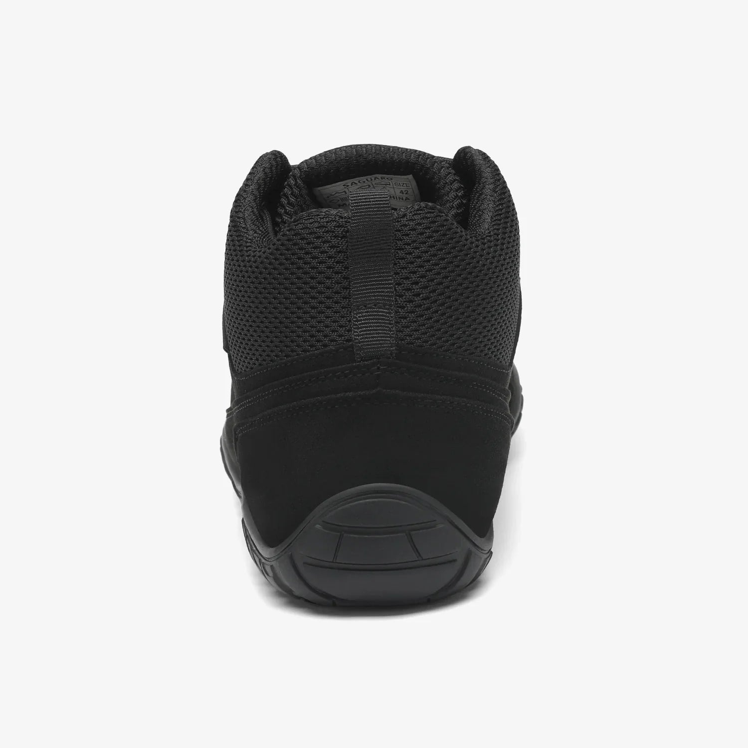 Saguaro BRAVE IV- Barefoot Minimalist Hiking Shoes - BLACK
