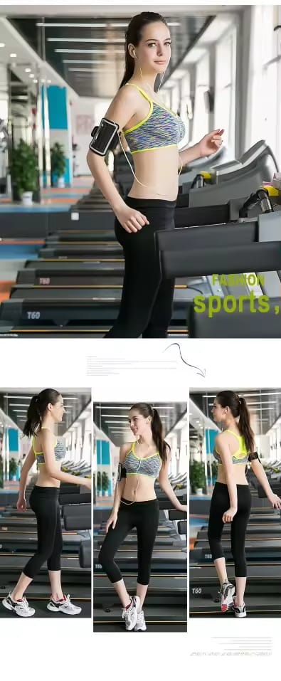 Segoi SPORTS BRA - Quick Drying, Breathable and Wire free sports bra
