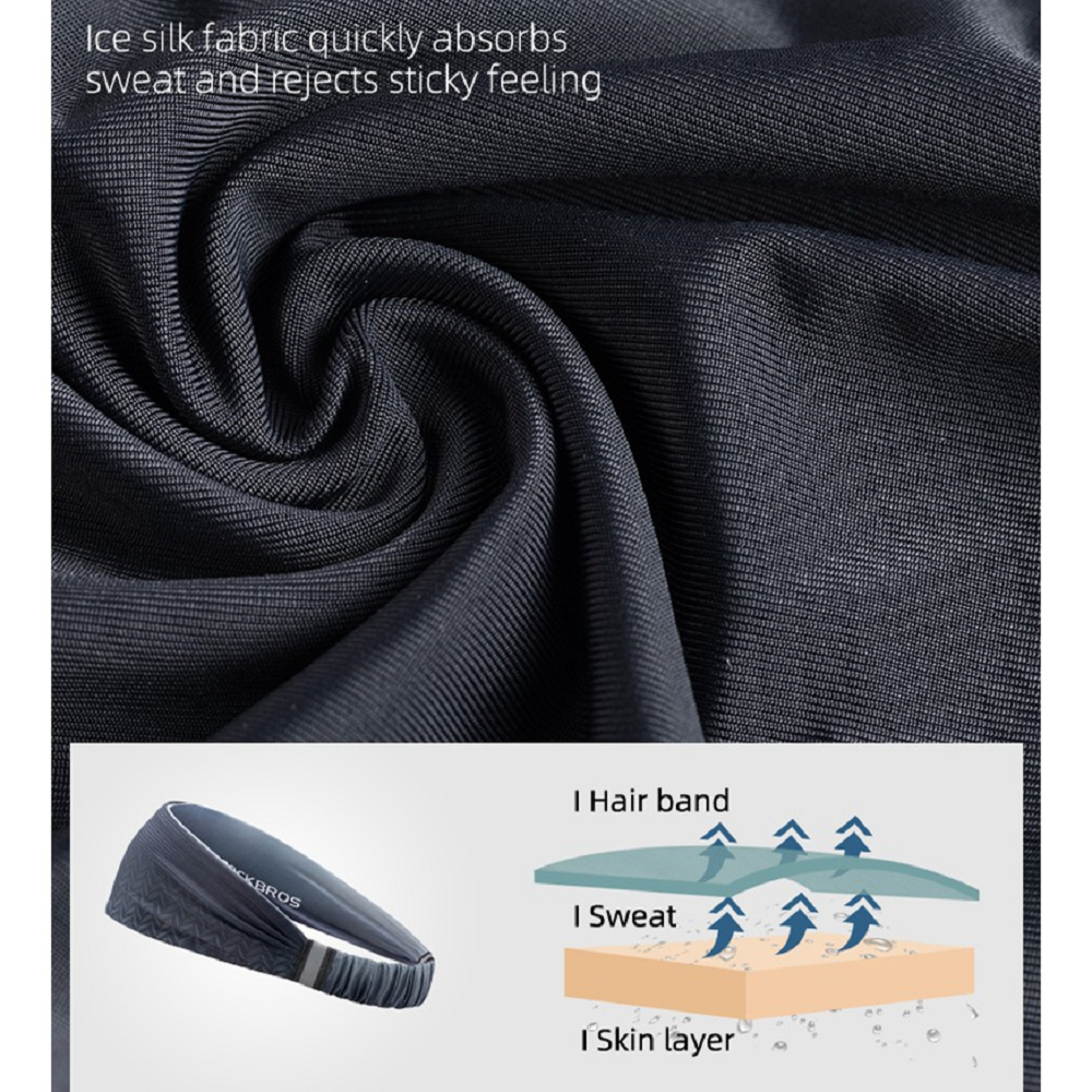 Rockbros  SPORTS SWEAT HEADBAND -Breathable