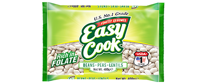 EASYCOOK GREAT NORTHERN BEANS 400G x 30