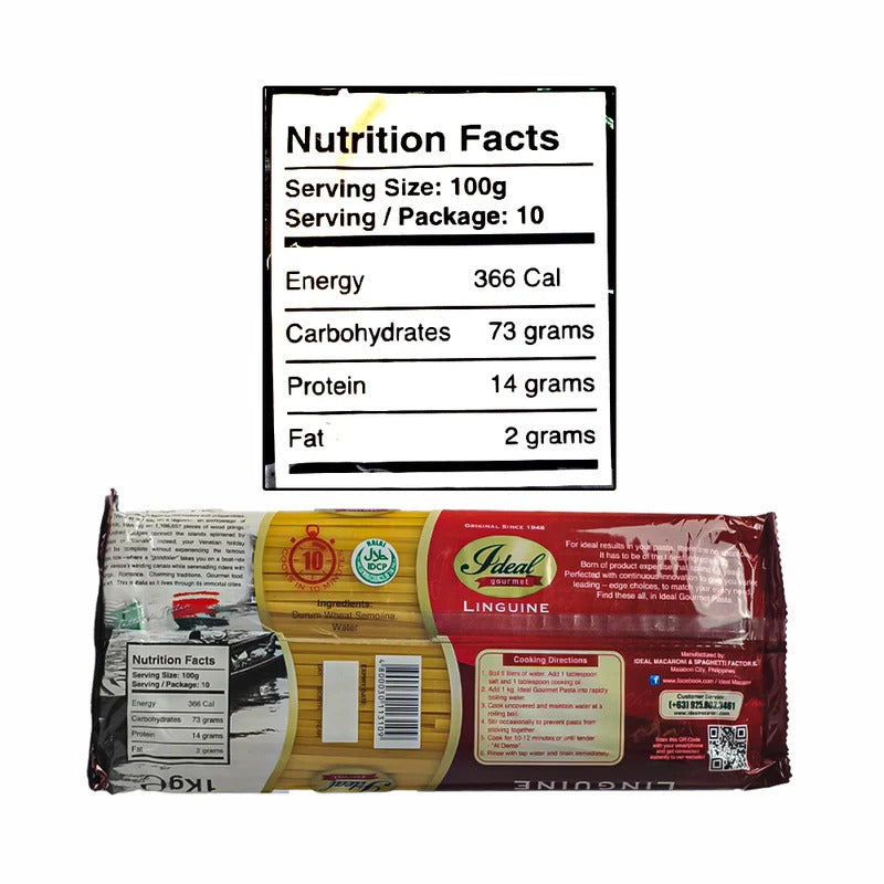Ideal Gourmet Pasta Linguine 1kg