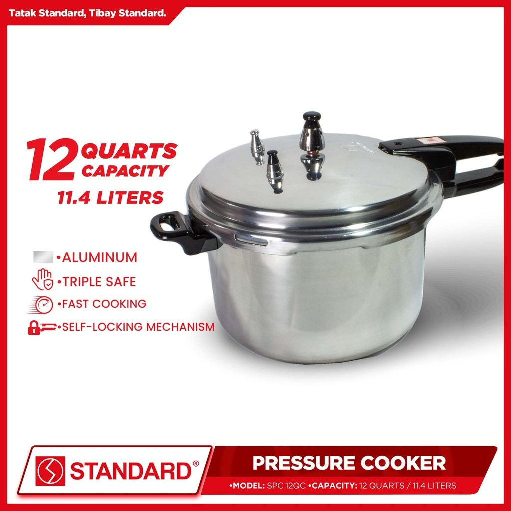 STANDARD PRESSURE COOKER 12 Quarts 11.4L