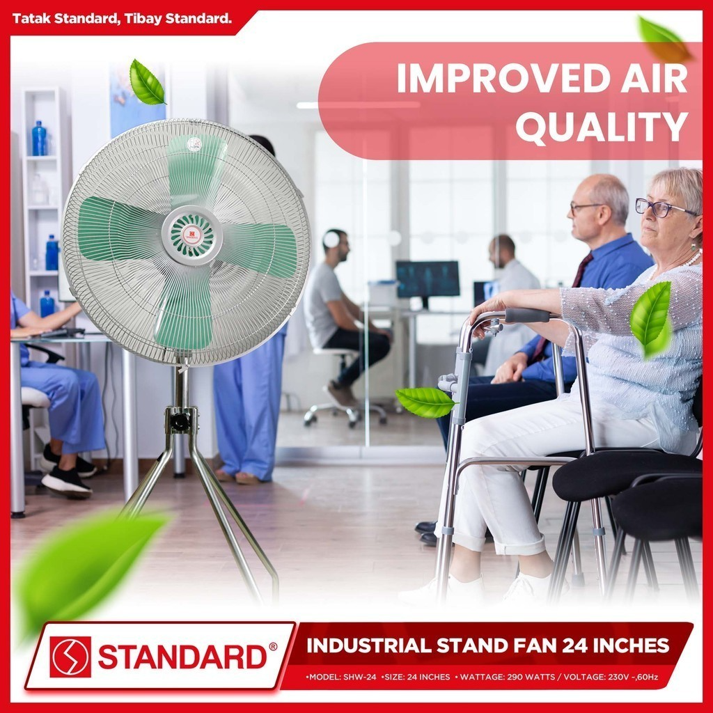 STANDARD INDUSTRIAL FAN 24″ - Metal Blade