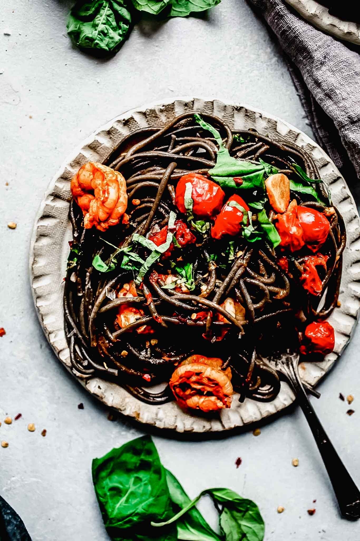 Ideal Gourmet Pasta Squid Ink Spaghetti 500g