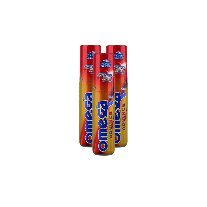 Omega Advance Spray with Cool Scent - 50ml