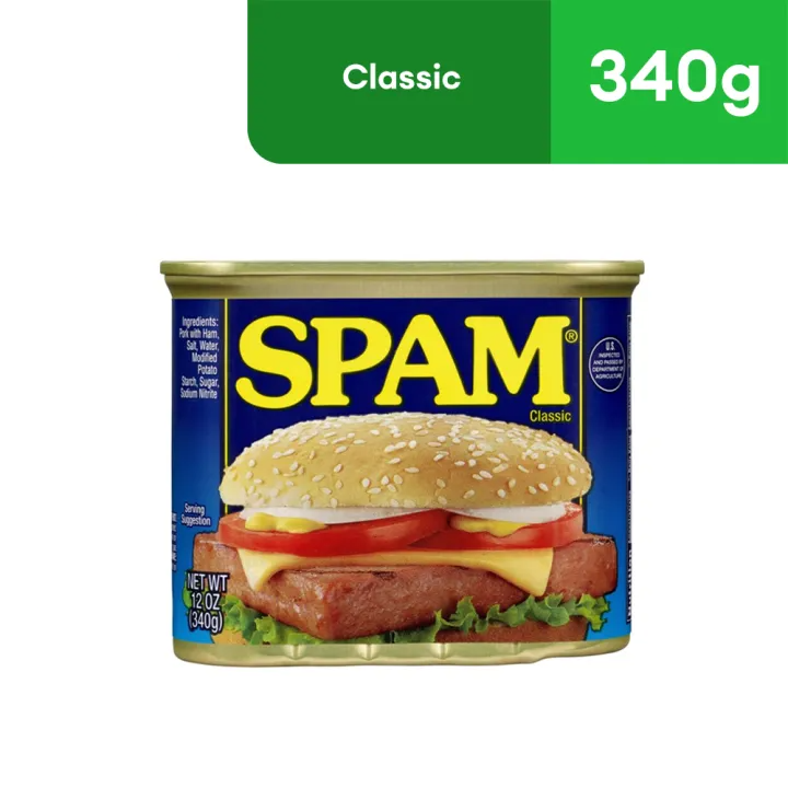 1 CASE -  SPAM® Classic Luncheon Meat (340g x 12)