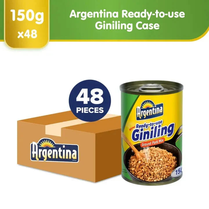 Argentina Ready-to-use Giniling Ground Pork Mix 150g (Case of 48pcs) - No Preservatives