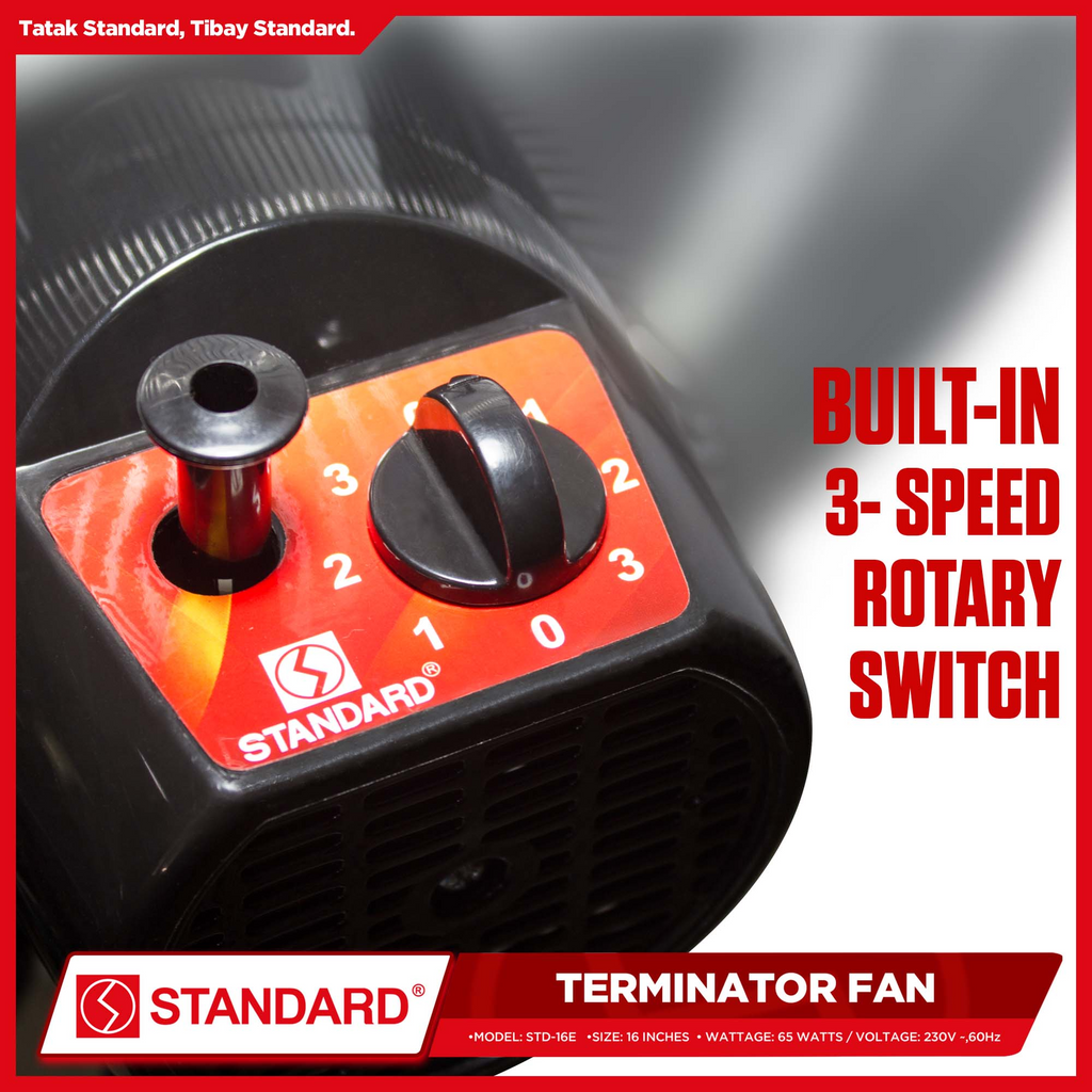 STANDARD TERMINATOR FAN 18'' - Metal Blade