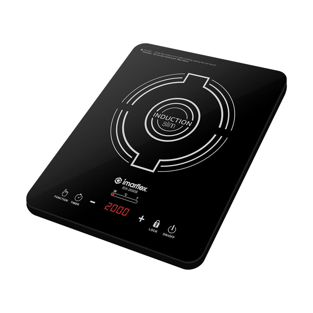 IMARFLEX Slim Type Induction Cooker IDX-2000S - TWIN EXHAUST