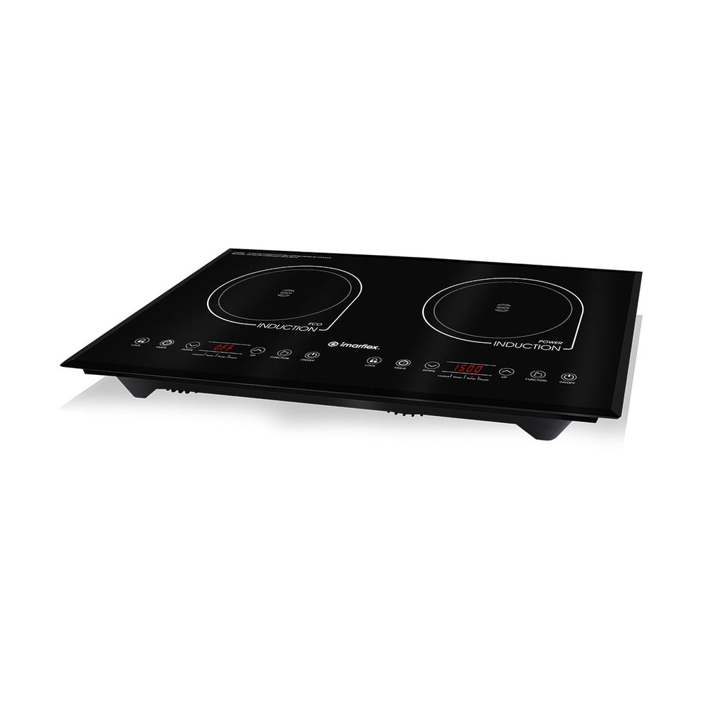 IMARFLEX Built-in Twin Induction Cooker IDX-3250B - L 1300W / R 1500W