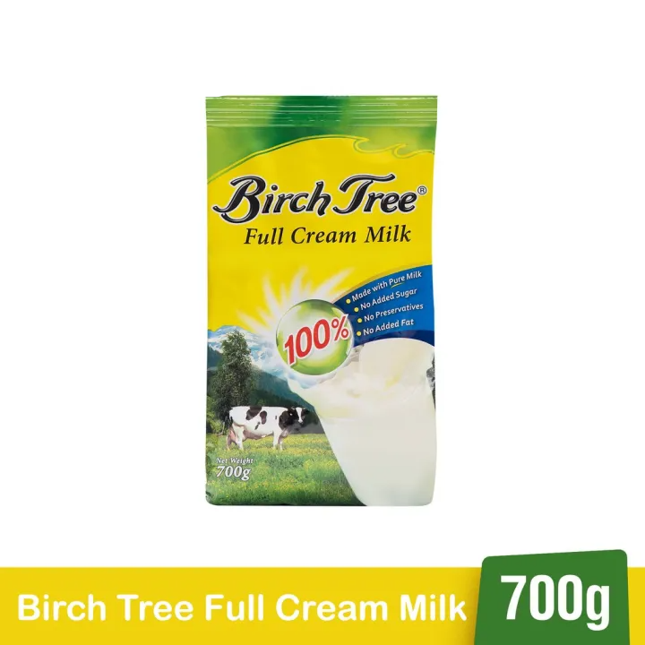 Birch Tree Full Cream Milk 700g - Made from Pure Cow's Milk