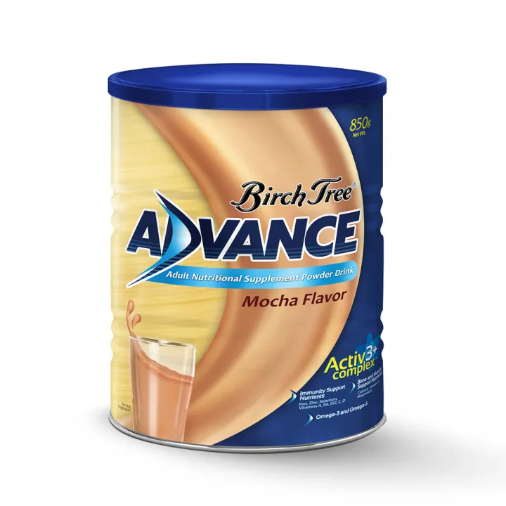 Birch Tree Advance Adult Powdered Milk (850g Mocha)