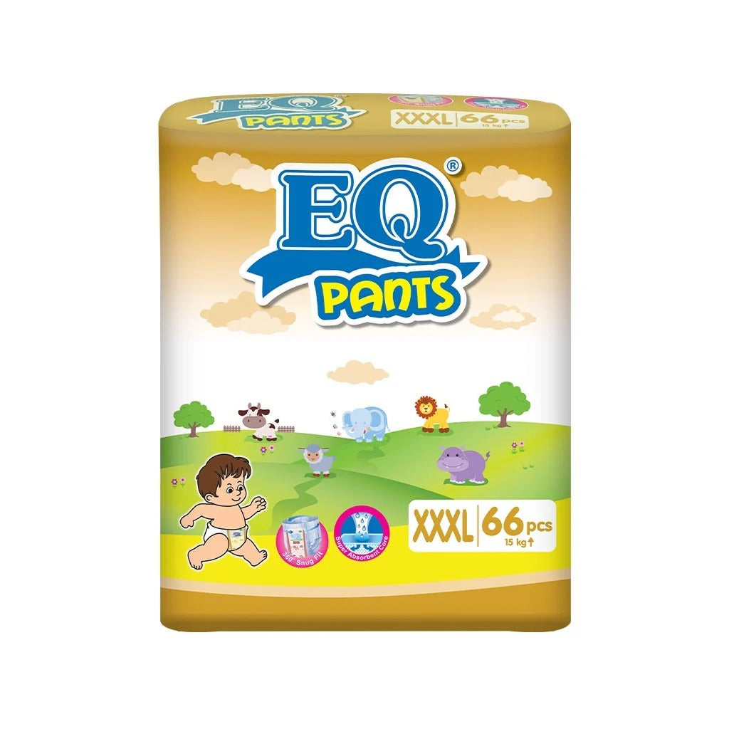 EQ MEGA PACK PANTS BABY DIAPERS (ALL SIZES AVAILABLE)