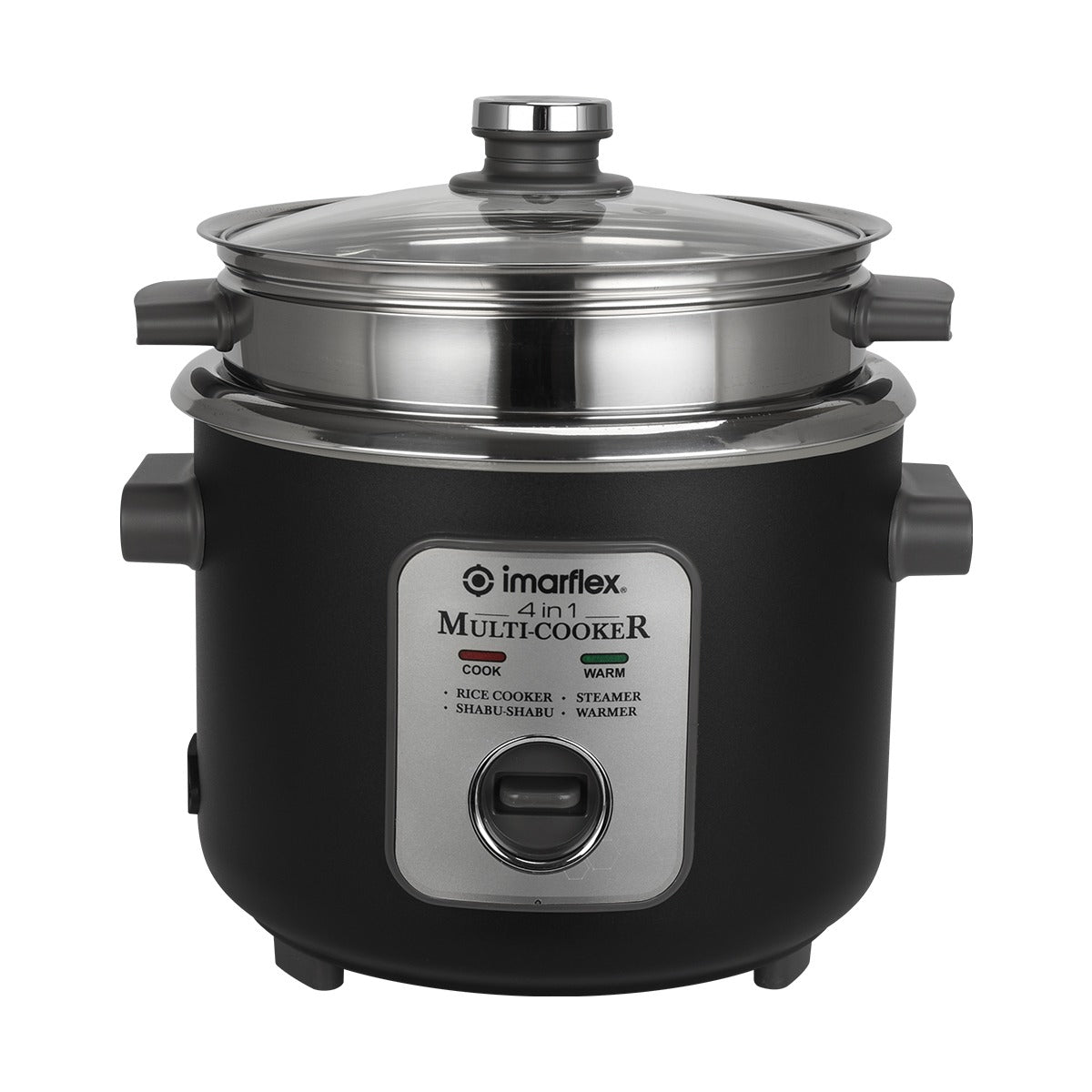 IMARFLEX 4in1 MULTI COOKER IRC-18LS - 10 CUPS CAPACITY
