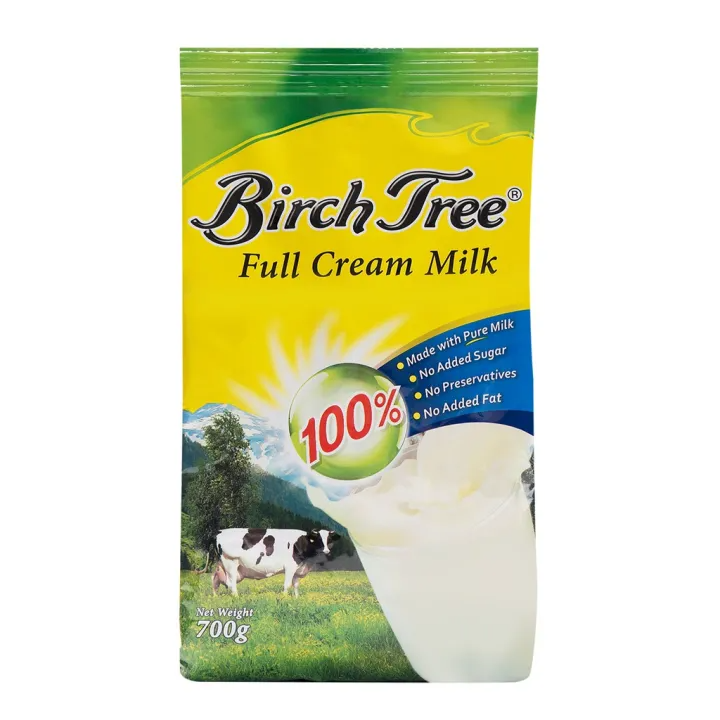 Birch Tree Full Cream Milk 700g - Made from Pure Cow's Milk