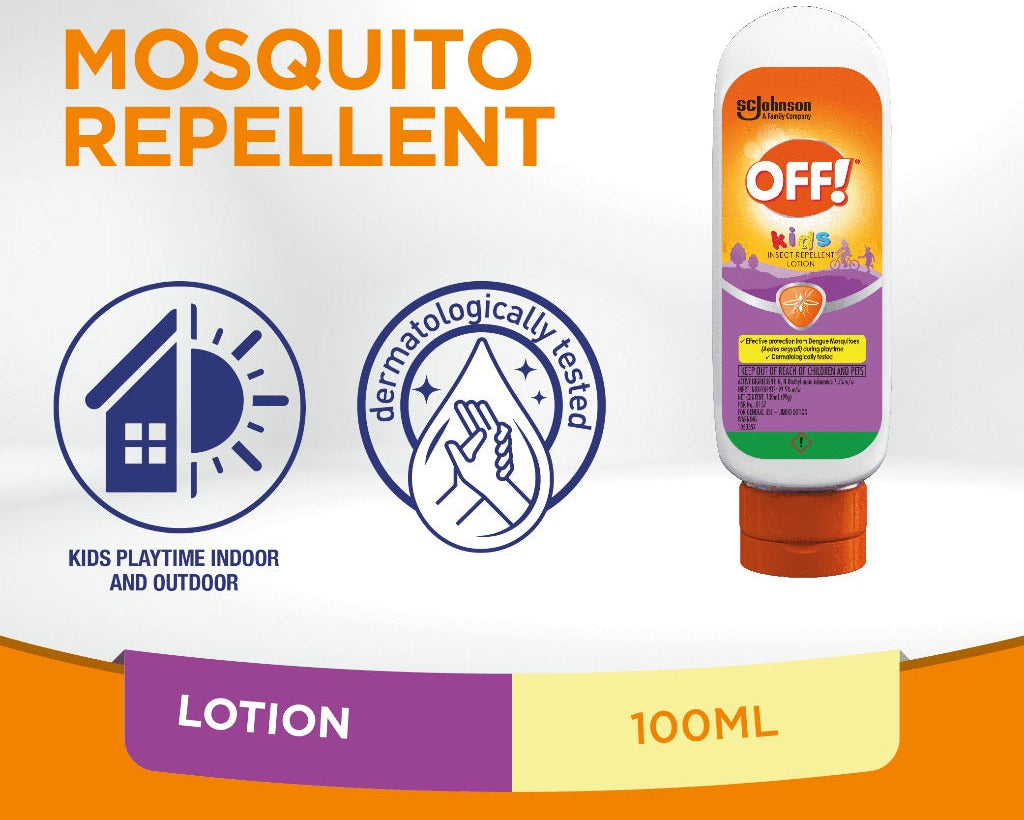 OFF! Kids Insect Repellant Lotion (100ml)