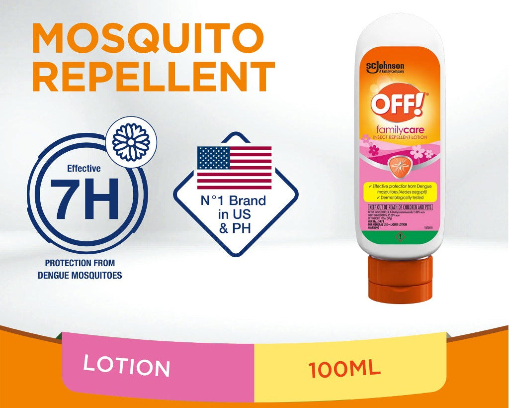 OFF! FamilyCare Insect Repellent Lotion - (100ml)