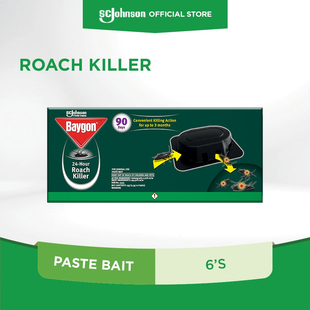 Baygon 24-Hour Cockroach Killer 6's