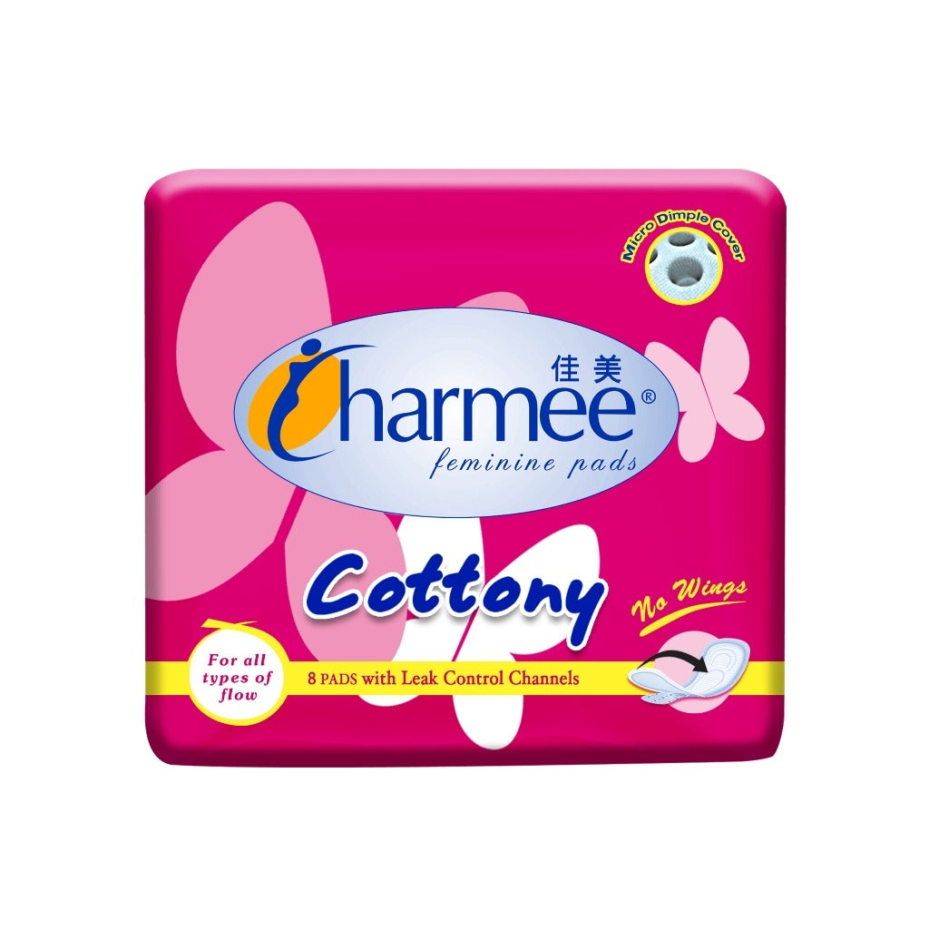 1 CASE - Charmee Sanitary Napkin for All Types of Flow w/o wings (8's x 36 packs)