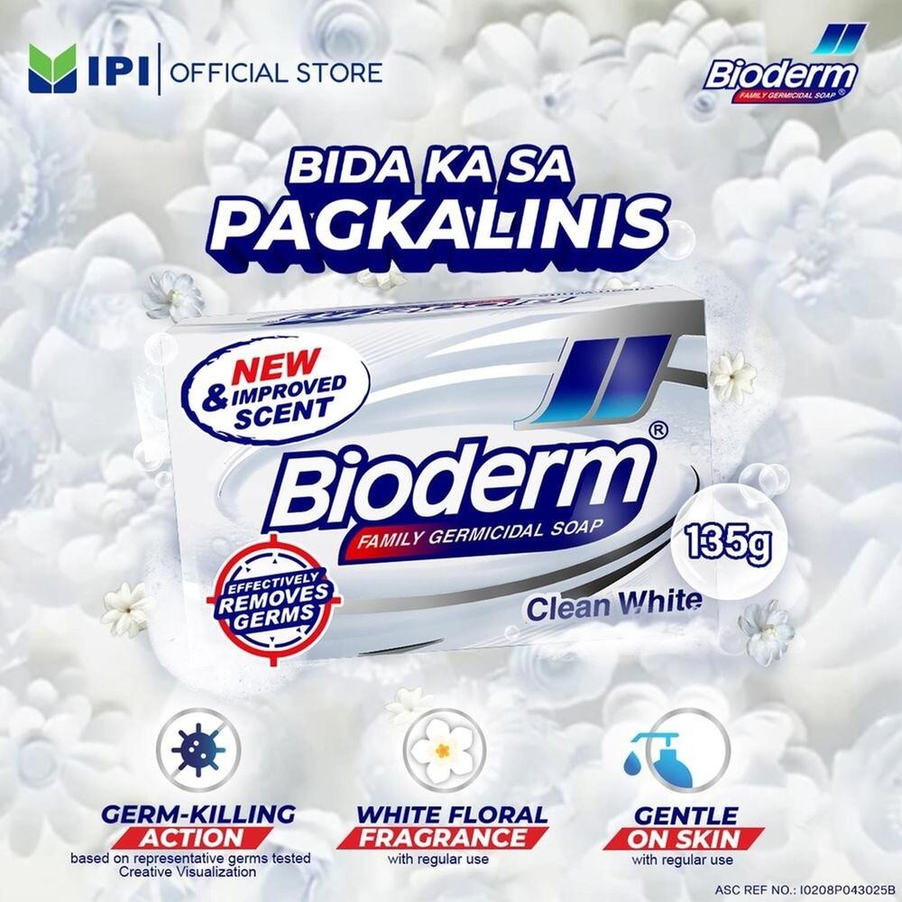 Bioderm Soap Clean White - 135g