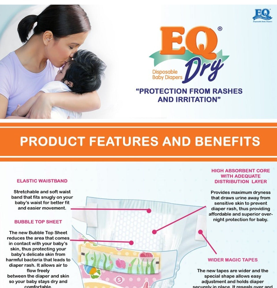 EQ Dry Mega Pack 60 pcs - X Large