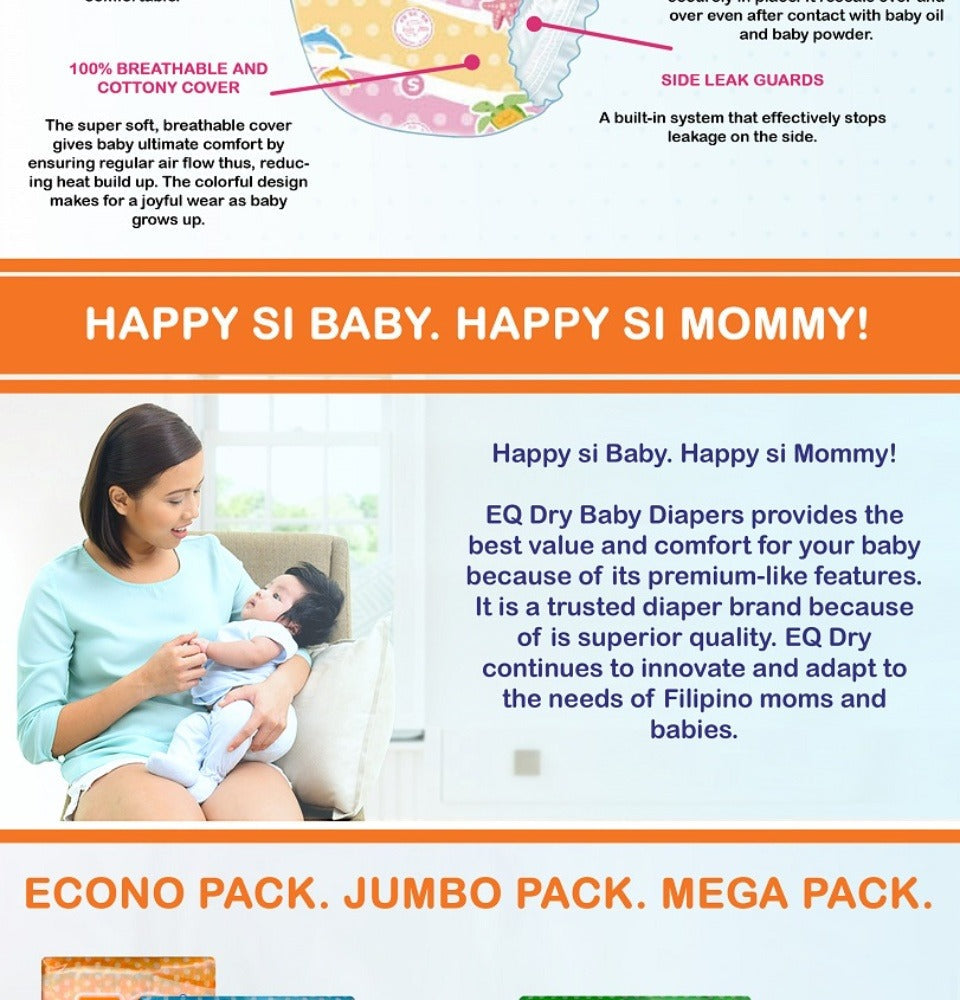 EQ Dry Mega Pack 60 pcs - X Large
