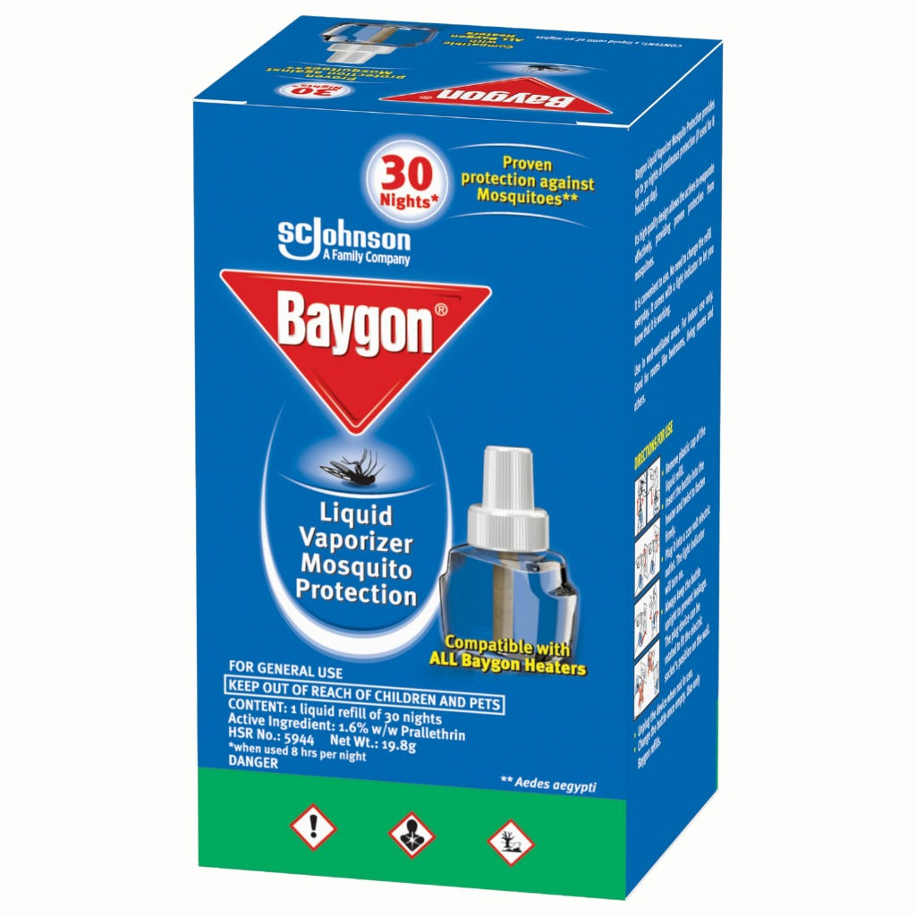Baygon Liquid Vaporizer Refill 19.8g/30nights
