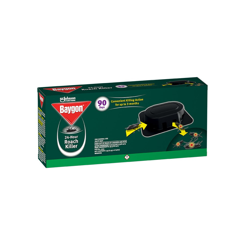 Baygon 24-Hour Cockroach Killer 6's