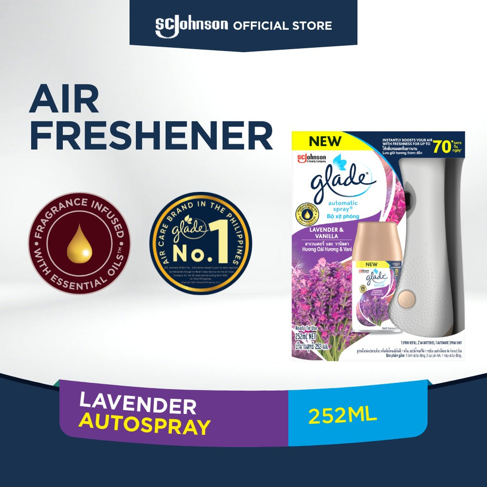 Glade Automatic Spray Primary 269ml - Lavender & Vanilla