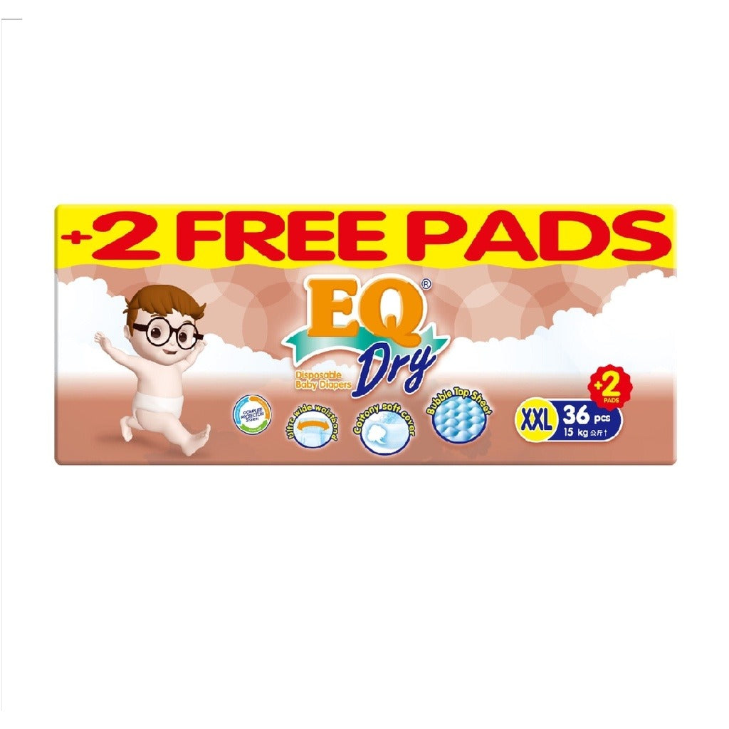EQ Dry Jumbo Pack 36's - XX Large