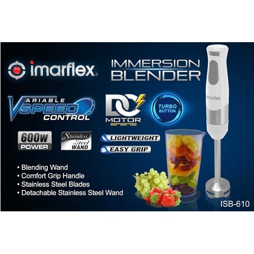 IMARFLEX Immersion Blender ISB-610 - 700ML
