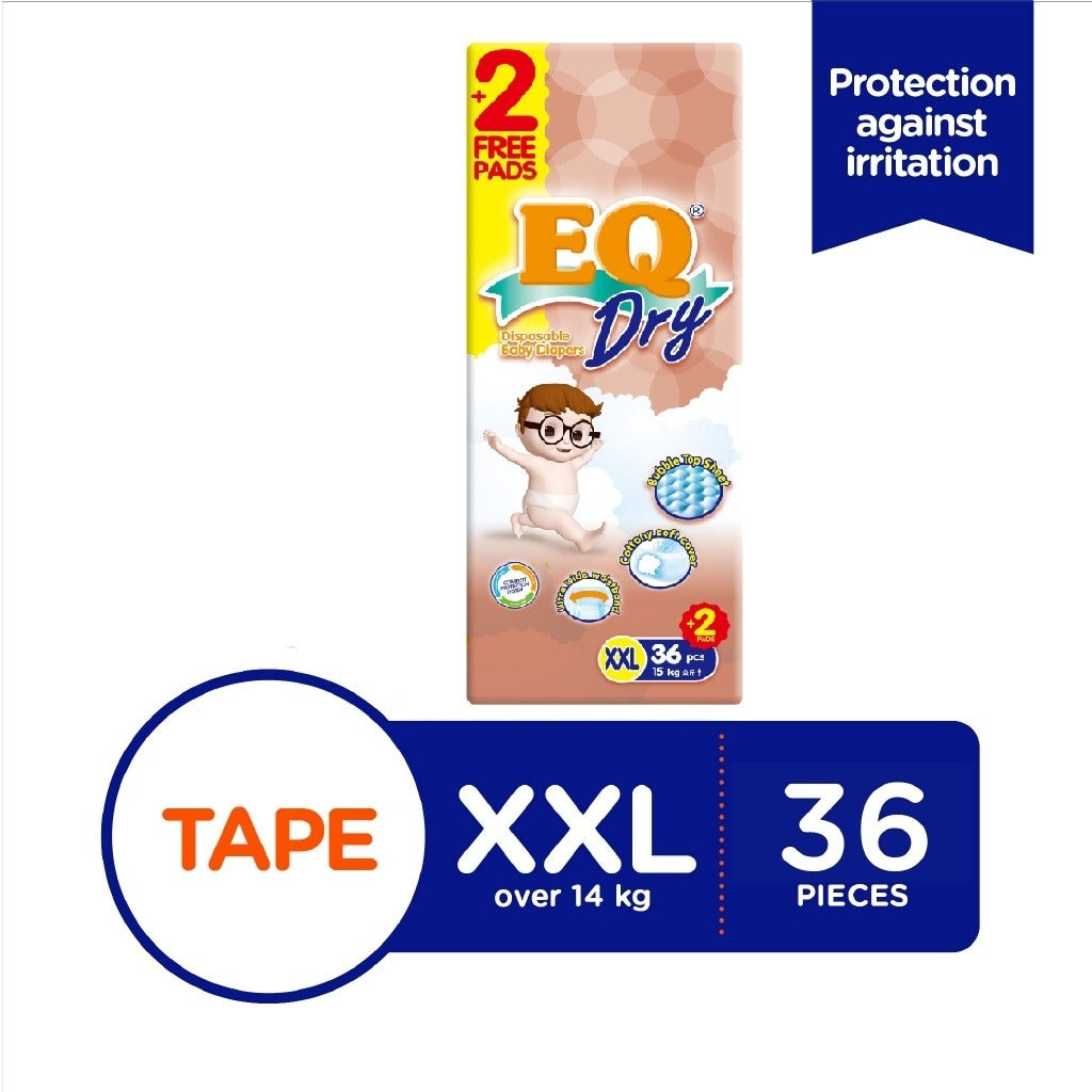EQ Dry Jumbo Pack 36's - XX Large