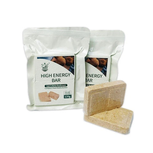 (NON-SUGAR) Lion's Mane Mushroom Flavor High Energy Bar - 120g