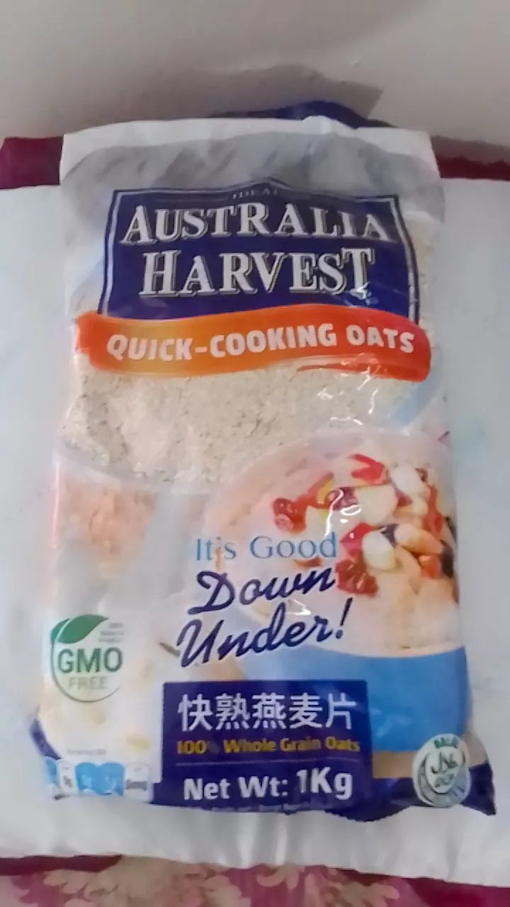 AUSTRALIAN HARVEST Quick Cooking Oats 1kg