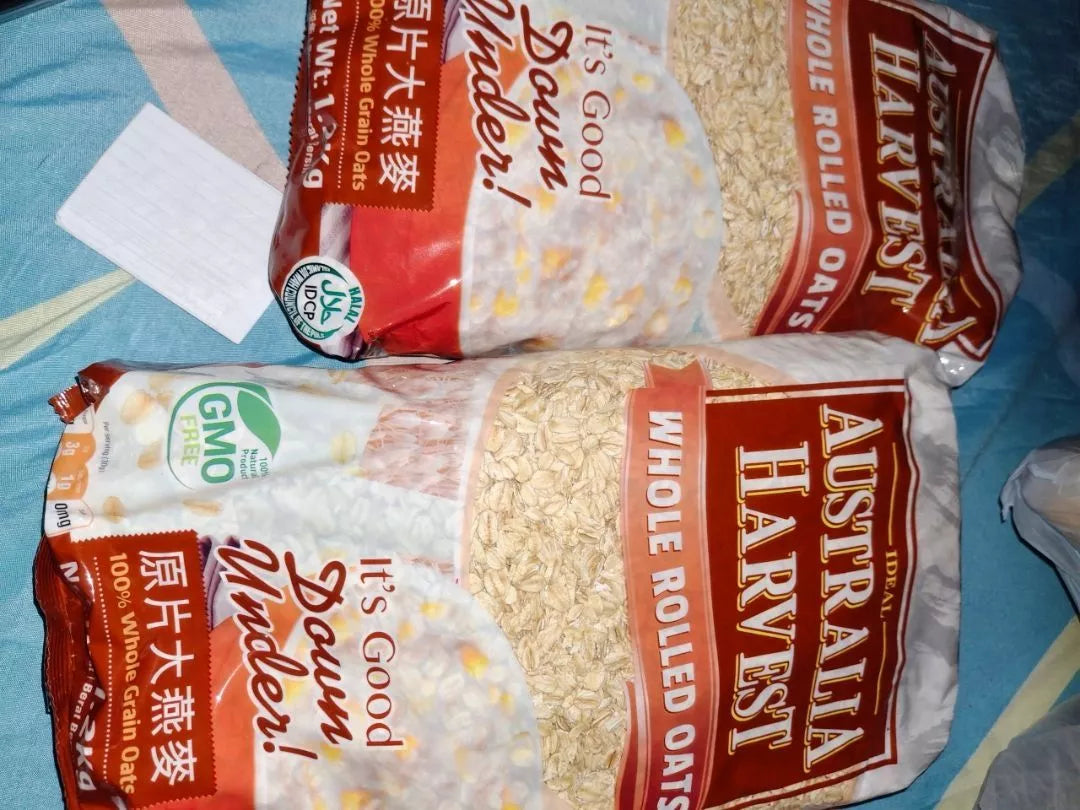 Australia Harvest Rolled Oats 1.2kg x 12 - 1 case