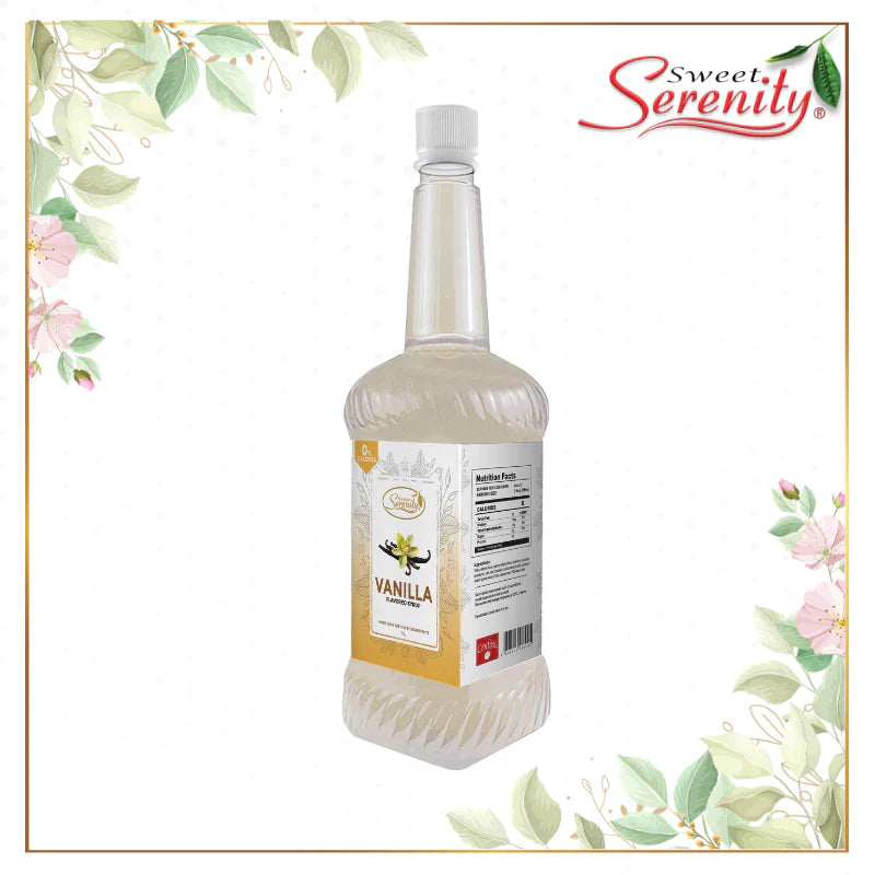 Sweet Serenity Vanilla Syrup - Sugar Free