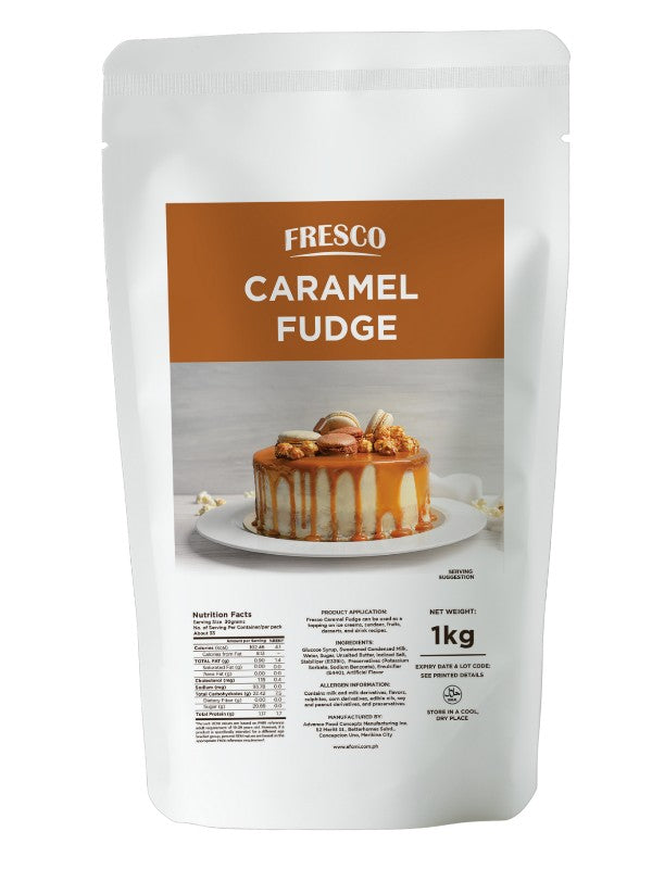 Fresco Chocolate, Caramel and Salted Caramel Fudge - 1kg