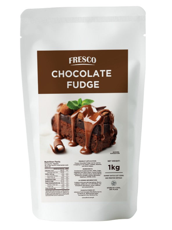 Fresco Chocolate, Caramel and Salted Caramel Fudge - 1kg