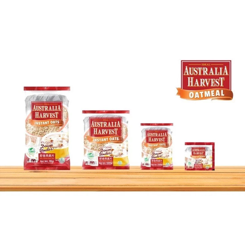 BULK - AUSTRALIAN HARVEST Instant Oats 1kg x 15 (CASE)